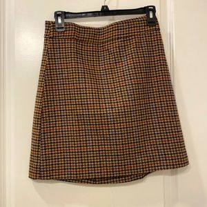 J. Crew Factory Plaid Skirt